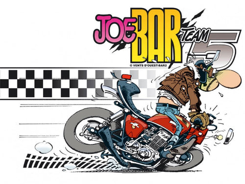Joe Bar Team : la bande dessinée qui fait rire les motards depuis 1990