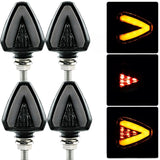 Clignotant moto led puissant universel 4 Pièces