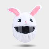 Couvre Casque Moto Peluche Lapin