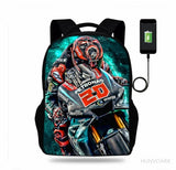 Cartable Moto GP Pilote de Course Quartararo Default Title