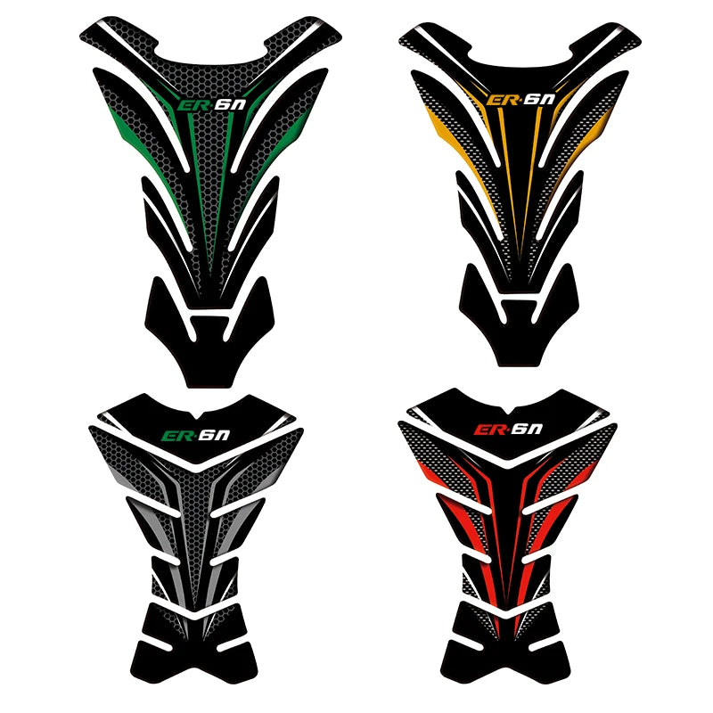 Protège-réservoir Moto Autocollant 3D - Compatible Suzuki GSR 600/750 V1 - Anti-Rayures Et Protection