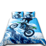 Housse de Couette Moto Cross Glacier en Hiver
