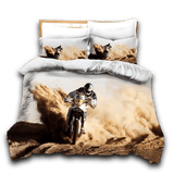 Housse de Couette Moto Cross Sable du Désert