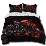 Housse de Couette Moto Futuriste Muscle