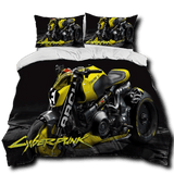 Housse de Couette Moto Muscle Cyberpunk