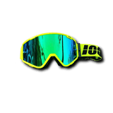 Lunette Moto Cross Ecran Large Full Vert