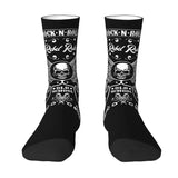 Chaussette Biker Tête de Mort Ailée