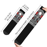 Chaussette Biker Squelette Malveillant