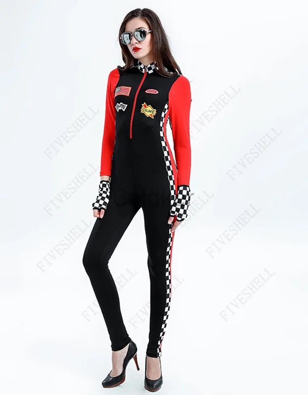 Biker Costume for Women Miss Moto GP