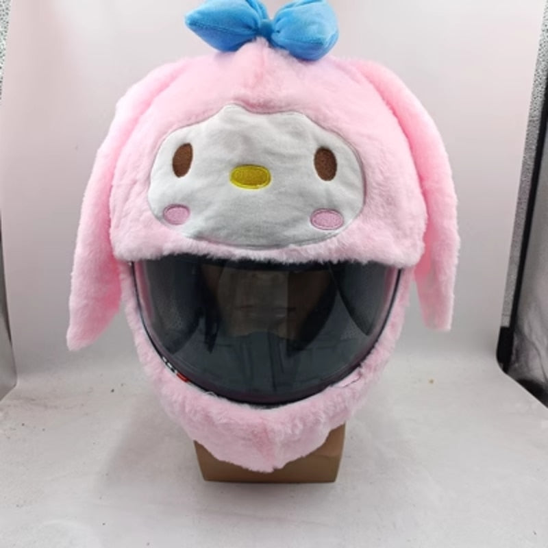 Couvre-casque Moto Père Noël – Déco De Noël – Housse Peluche – Taille Adulte - 2