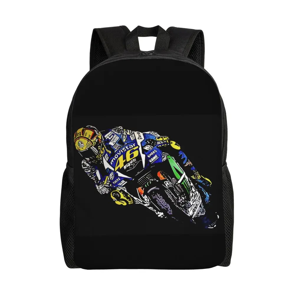 Moto GP satchel Valentino Rossi Cartoon Biker s Den