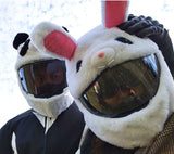 Couvre Casque Moto Peluche Lapin