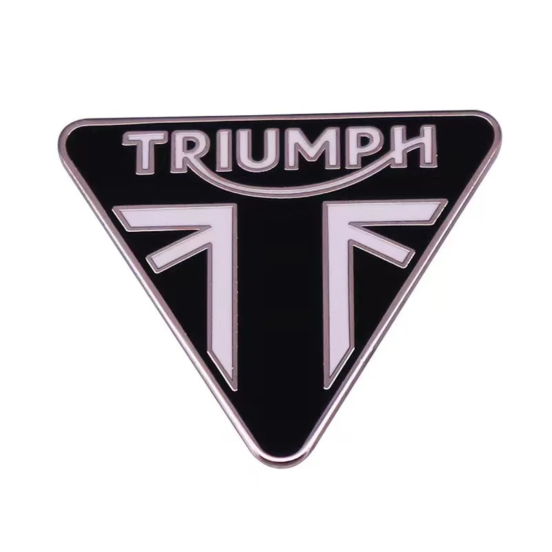 Broche Triumph Thunderbird - Épingle Moto Métal Peinte à La Main, 38mm, Pour Veste Ou Casquette