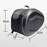 Waterproof and universal motorcycle saddlebag 36-58 liters