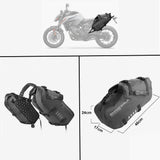 Waterproof motorcycle saddlebag 18L 28L 48L