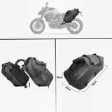 Waterproof motorcycle saddlebag 18L 28L 48L