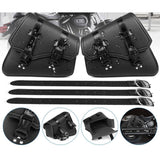 Sacoche de moto en cuir - Set de 2