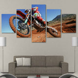 Tableau Moto Cross Voltige