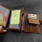 Portefeuille Biker Indien