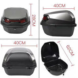 Top case moto - Gris 30L
