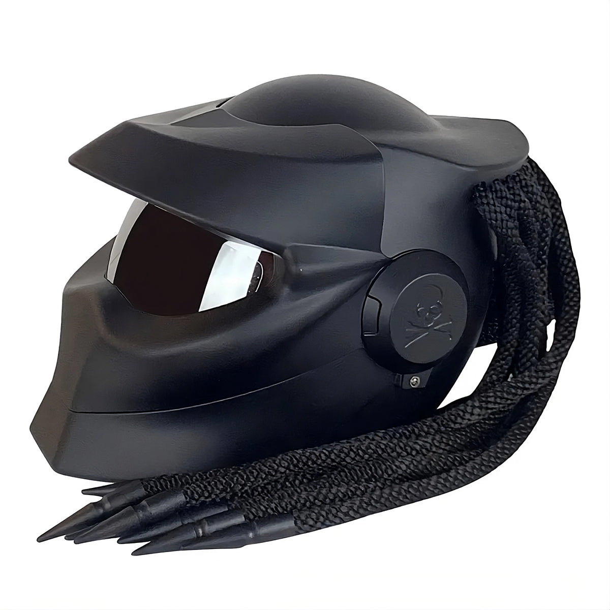 Casco de motocicleta depredador Guarida del motociclista