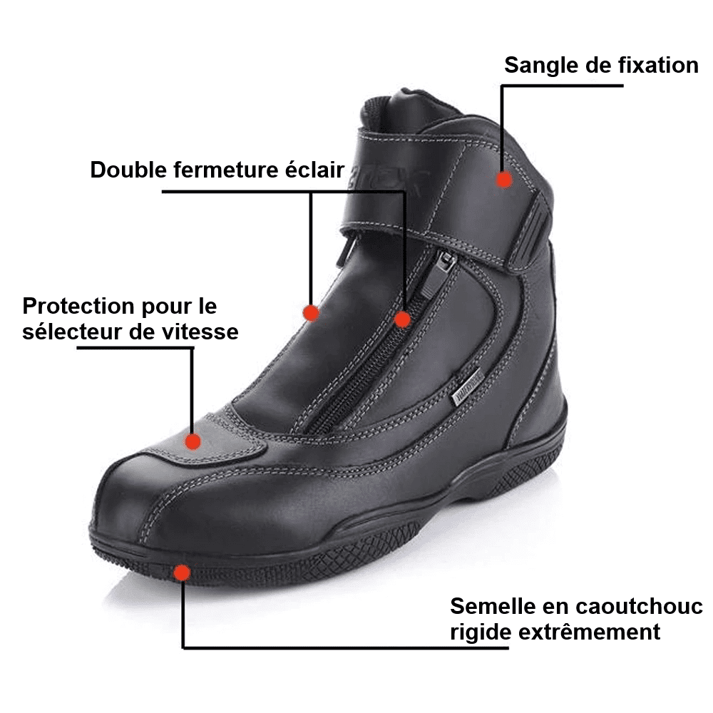 Chaussures moto etanches on sale