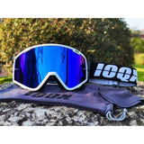 Lunette Moto Cross Blanc Ecran Large Default Title
