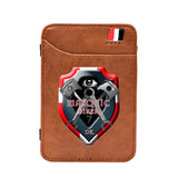 Portefeuille Biker Fin Marron Default Title