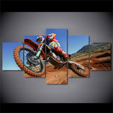 Tableau Moto Cross Voltige