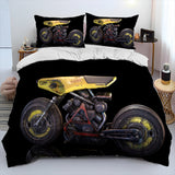 Housse de Couette Moto Futuriste & Simpliste