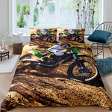 Housse de Couette Moto Cross Terrain de Terre
