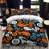 Housse de Couette Moto Design Super Sympa
