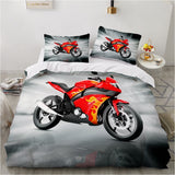 Housse de Couette Moto Covering Flammes