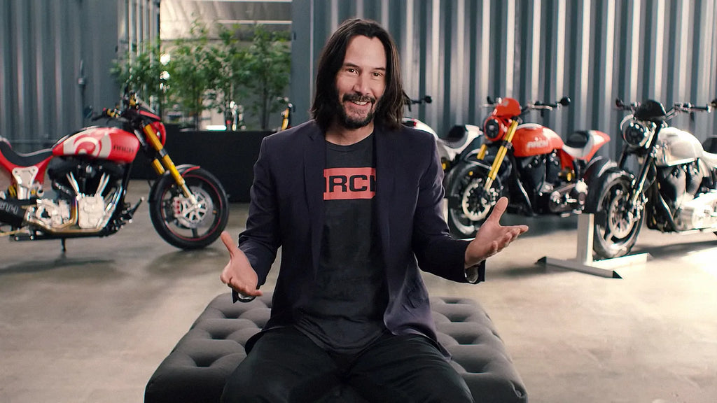 El mundo de las motos de Keanu Reeves: pasión y prestaciones