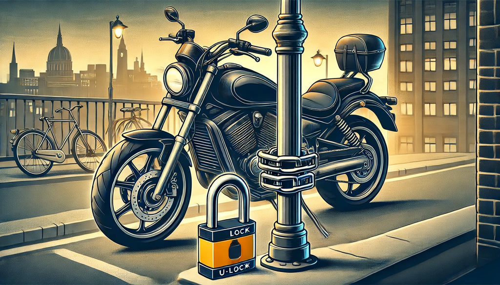 How to properly attach your motorcycle lock: advice from Antre du Motard