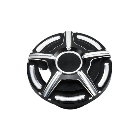 NKlaus Pendentif Moto 18x10,5mm En Argent 925 - Représentation Détaillée 3D