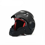 Casque Moto Noir Iron Man