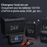 Chargeur intelligent batterie moto