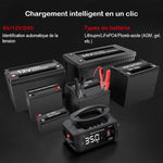 Chargeur moto batterie intelligent 35A 6V/12V/24V