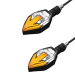 Clignotant moto led Blanc