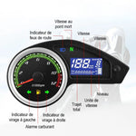 Compteur de vitesse moto