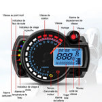 Compteur de vitesse pour moto