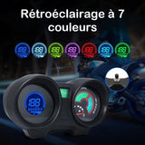 Compteur moto 50cc LED