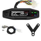 Compteur moto universel digital Compteur MT0069 - Kit 4