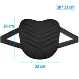 Coussin de selle moto confort fixation rapide 30cm x 32cm