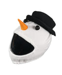 Couvre Casque Moto Snowman Bonhomme de Neige