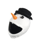 Couvre Casque Moto Snowman Bonhomme de Neige