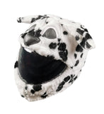 Couvre Casque Moto Chien Dalmatien