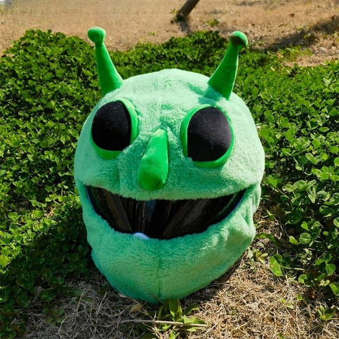 Motorcycle Helmet Cover Alien Green Motorcycle Helmet Cover Alien Green