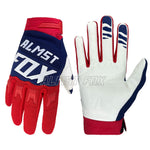 Gant Moto Cross Bleu & Rouge